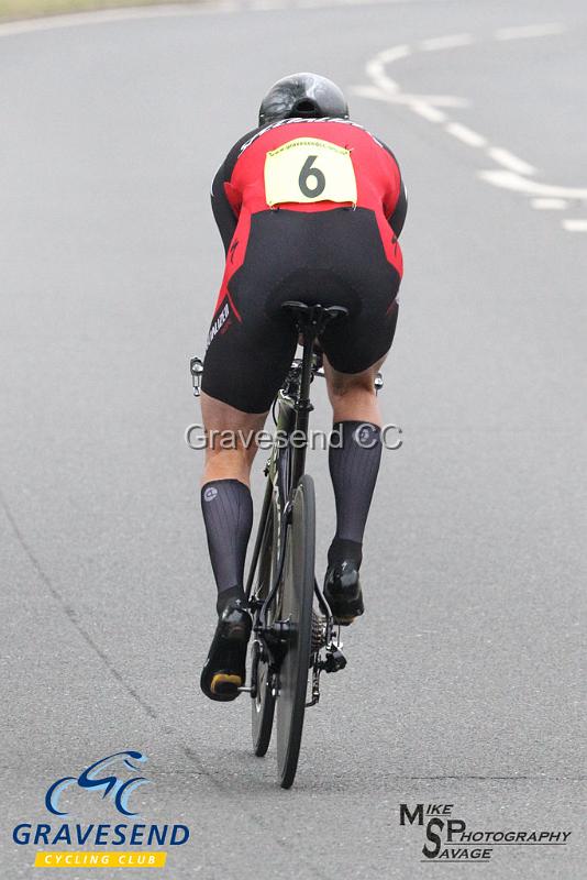 20190707-0054.jpg - Rider Martin  Jessup from Gravesend CC at  Ramsay Cup 25 Time Trial 07-July-2019, Course QS/20, Challock, Kent