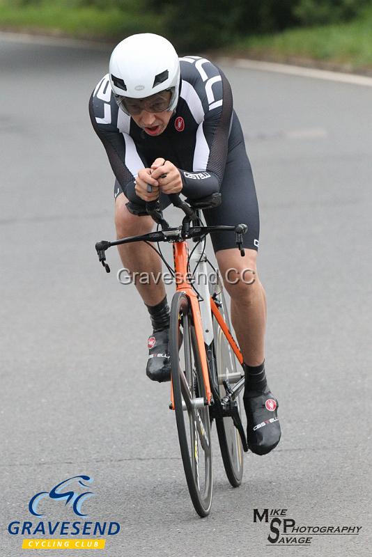 20190707-0080.jpg - Rider Stewart King from Ashford Whs at  Ramsay Cup 25 Time Trial 07-July-2019, Course QS/20, Challock, Kent