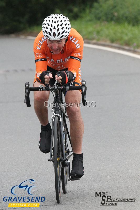 20190707-0145.jpg - Rider Vernon Thomas from VC Elan - Harry Perry Cycles at  Ramsay Cup 25 Time Trial 07-July-2019, Course QS/20, Challock, Kent
