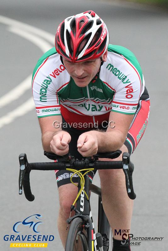 20190707-0276.jpg - Rider David Mackey from Medway Velo Club at  Ramsay Cup 25 Time Trial 07-July-2019, Course QS/20, Challock, Kent