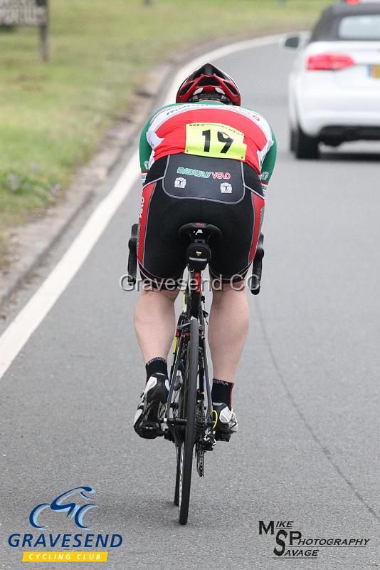 20190707-0277.jpg - Rider David Mackey from Medway Velo Club at  Ramsay Cup 25 Time Trial 07-July-2019, Course QS/20, Challock, Kent