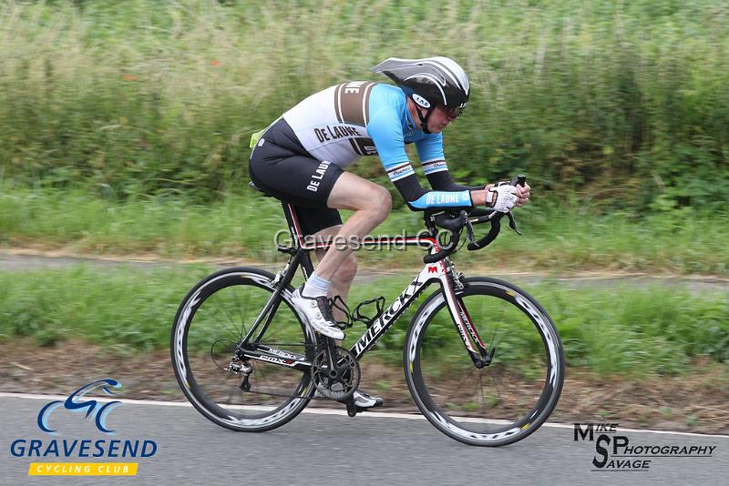 20190707-0348.jpg - Rider Stephen Carter-Smith from De Laune CC at  Ramsay Cup 25 Time Trial 07-July-2019, Course QS/20, Challock, Kent