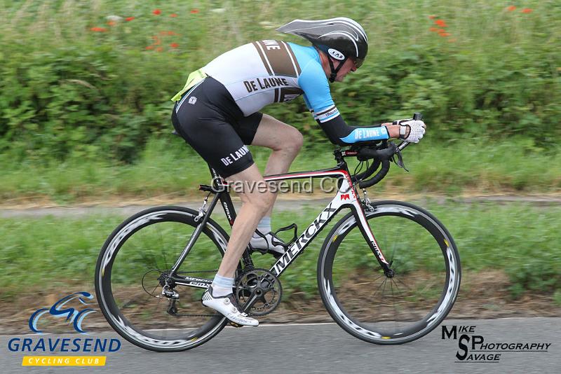 20190707-0351.jpg - Rider Stephen Carter-Smith from De Laune CC at  Ramsay Cup 25 Time Trial 07-July-2019, Course QS/20, Challock, Kent