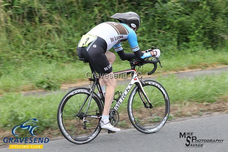 20190707-0354.jpg - Rider Stephen Carter-Smith from De Laune CC at  Ramsay Cup 25 Time Trial 07-July-2019, Course QS/20, Challock, Kent
