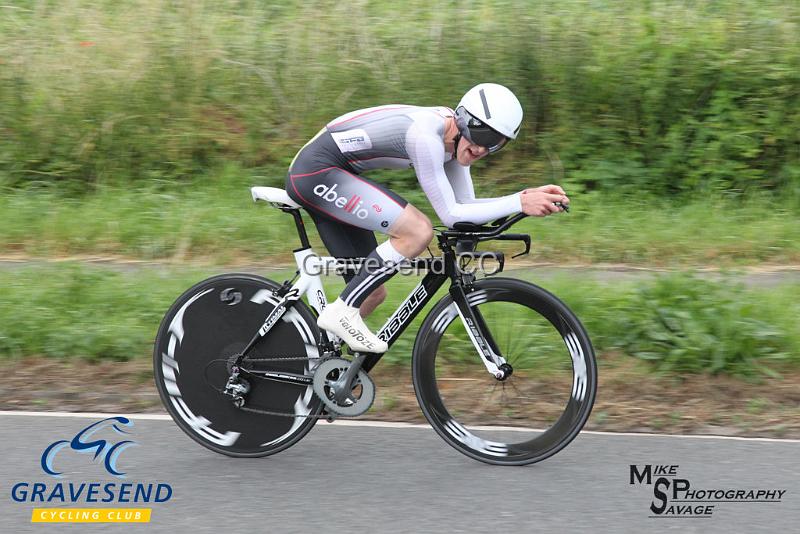 20190707-0382.jpg - Rider John Cockrill from Abellio - SFA Racing Team at  Ramsay Cup 25 Time Trial 07-July-2019, Course QS/20, Challock, Kent