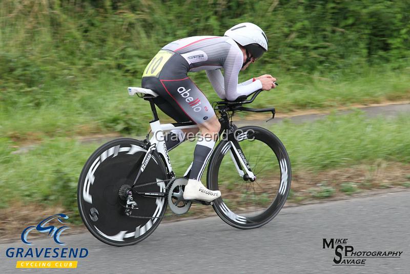 20190707-0388.jpg - Rider John Cockrill from Abellio - SFA Racing Team at  Ramsay Cup 25 Time Trial 07-July-2019, Course QS/20, Challock, Kent