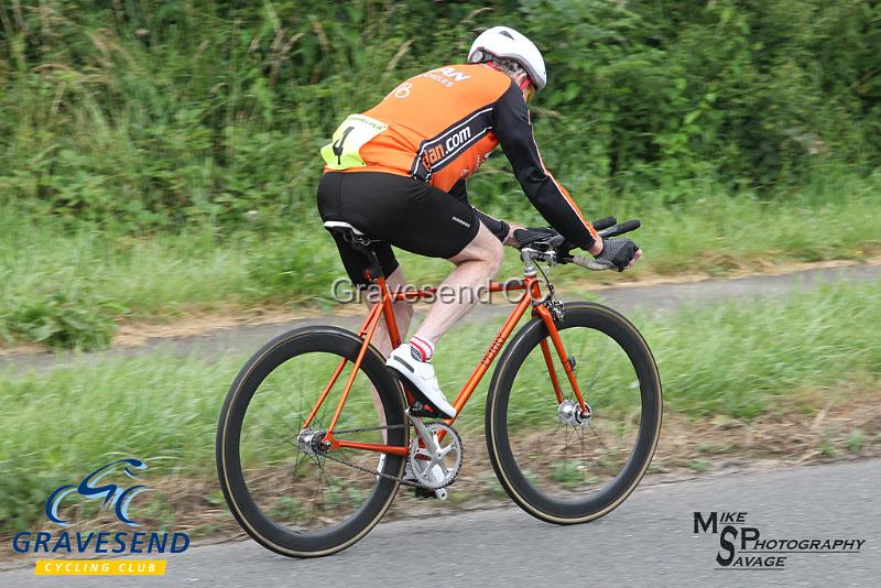 20190707-0447.jpg - Rider Richard Claxton from VC Elan - Harry Perry Cycles at  Ramsay Cup 25 Time Trial 07-July-2019, Course QS/20, Challock, Kent