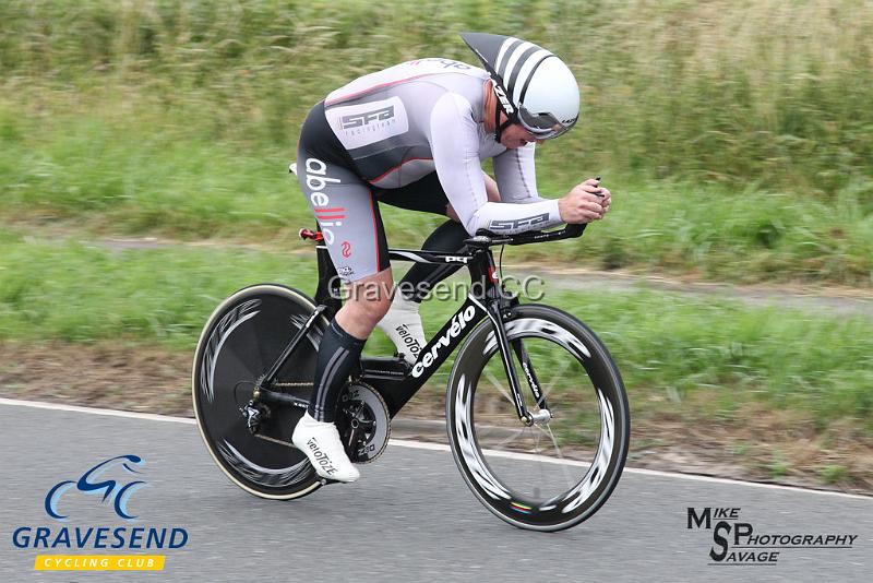 20190707-0494.jpg - Rider Dean Chiddention from Abellio - SFA Racing Team at  Ramsay Cup 25 Time Trial 07-July-2019, Course QS/20, Challock, Kent