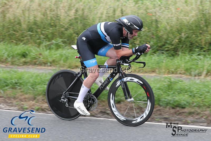 20190707-0577.jpg - Rider Sam Day from CS Grupetto at  Ramsay Cup 25 Time Trial 07-July-2019, Course QS/20, Challock, Kent