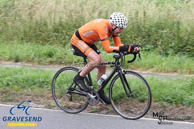 20190707-0597.jpg - Rider Vernon Thomas from VC Elan - Harry Perry Cycles at  Ramsay Cup 25 Time Trial 07-July-2019, Course QS/20, Challock, Kent