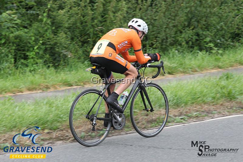 20190707-0604.jpg - Rider Vernon Thomas from VC Elan - Harry Perry Cycles at  Ramsay Cup 25 Time Trial 07-July-2019, Course QS/20, Challock, Kent