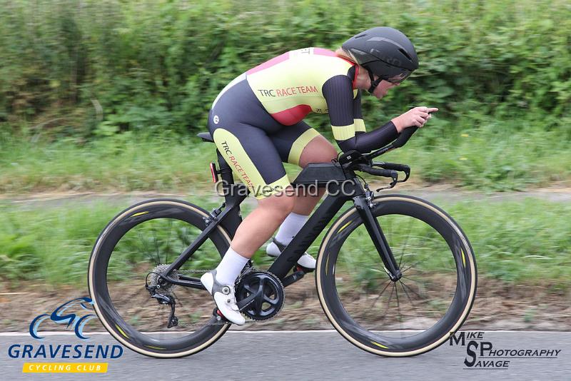 20190707-0615.jpg - Rider Abigail Langley from Thanet RC at  Ramsay Cup 25 Time Trial 07-July-2019, Course QS/20, Challock, Kent