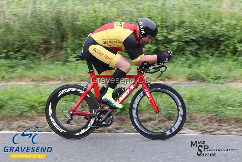 20190707-0656.jpg - Rider Paul  Kelk from Thanet RC at  Ramsay Cup 25 Time Trial 07-July-2019, Course QS/20, Challock, Kent