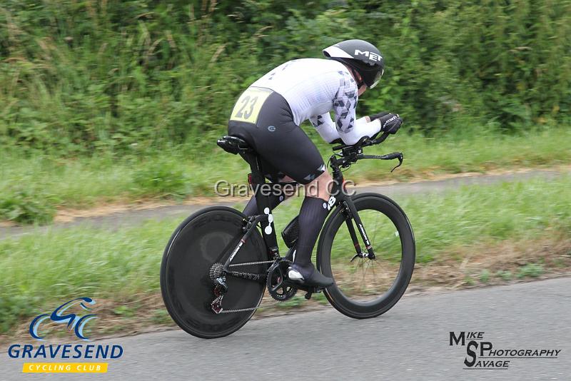 20190707-0706.jpg - Rider Neal Watson from 7Oaks Tri Club at  Ramsay Cup 25 Time Trial 07-July-2019, Course QS/20, Challock, Kent