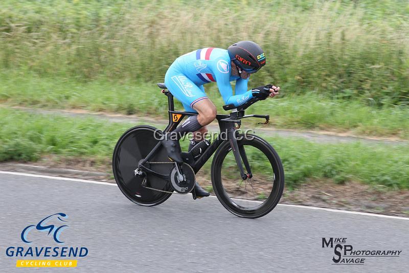 20190707-0735.jpg - Rider Andrew Meilak from VeloRefined.com Aerosmiths at  Ramsay Cup 25 Time Trial 07-July-2019, Course QS/20, Challock, Kent