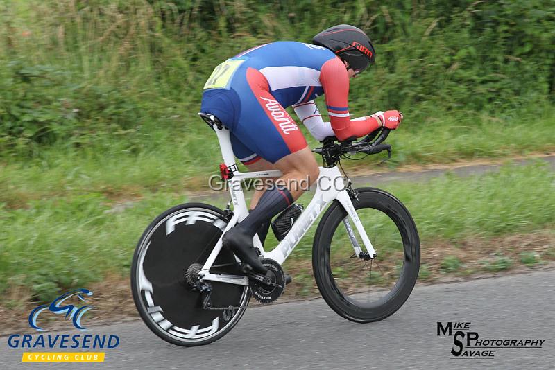 20190707-0759.jpg - Rider Marek Sasura from GS Avanti at  Ramsay Cup 25 Time Trial 07-July-2019, Course QS/20, Challock, Kent