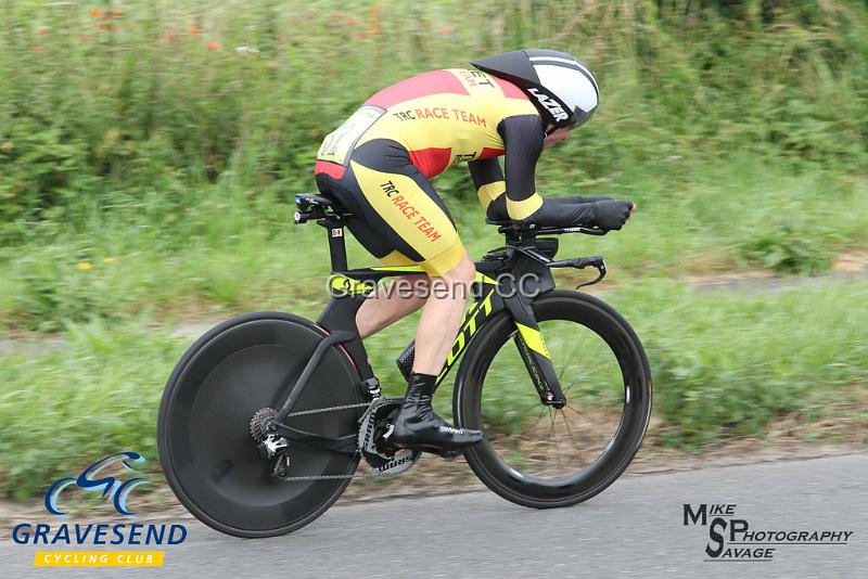 20190707-0793.jpg - Rider Simon Henderson from Thanet RC at  Ramsay Cup 25 Time Trial 07-July-2019, Course QS/20, Challock, Kent