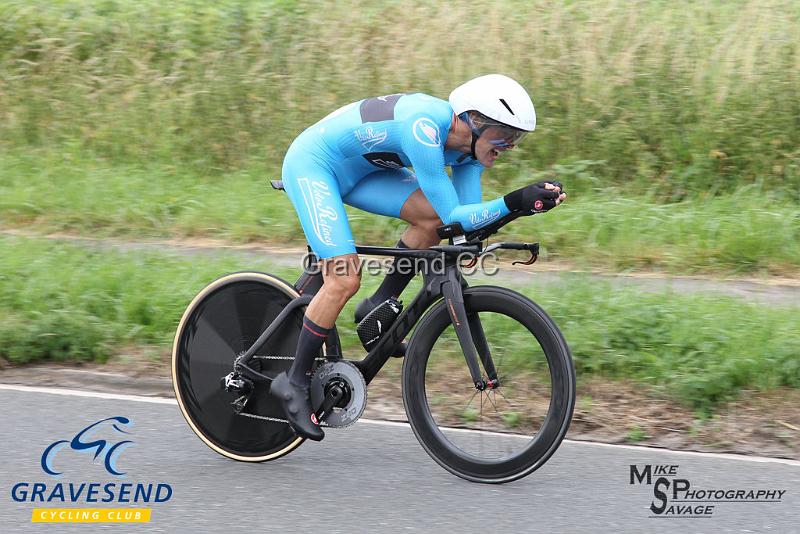20190707-0825.jpg - Rider Paul Smith from VeloRefined.com Aerosmiths at  Ramsay Cup 25 Time Trial 07-July-2019, Course QS/20, Challock, Kent