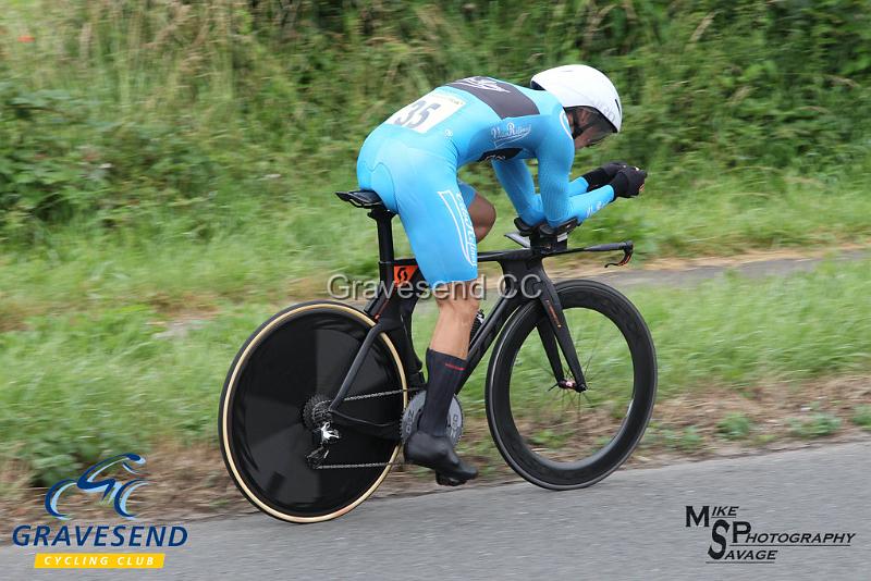 20190707-0834.jpg - Rider Paul Smith from VeloRefined.com Aerosmiths at  Ramsay Cup 25 Time Trial 07-July-2019, Course QS/20, Challock, Kent