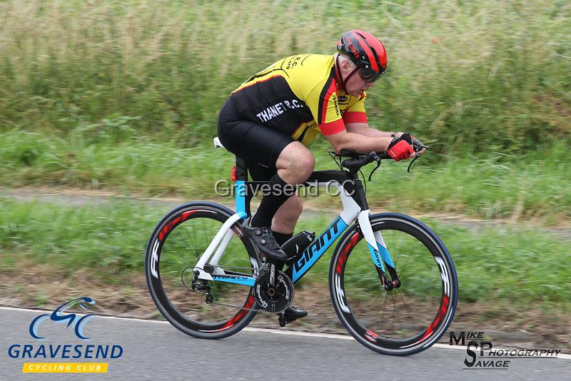 20190707-0843.jpg - Rider Simon Charles  from Thanet RC at  Ramsay Cup 25 Time Trial 07-July-2019, Course QS/20, Challock, Kent