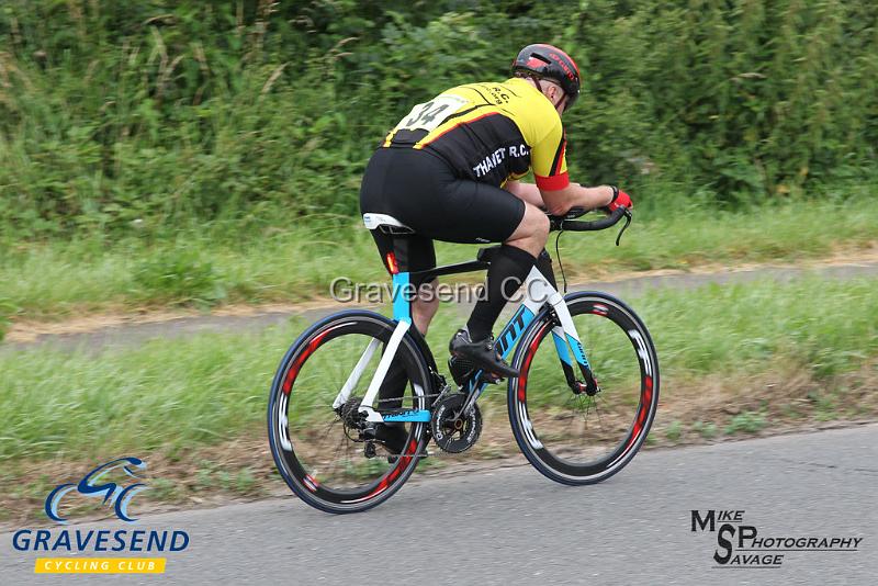 20190707-0853.jpg - Rider Simon Charles  from Thanet RC at  Ramsay Cup 25 Time Trial 07-July-2019, Course QS/20, Challock, Kent