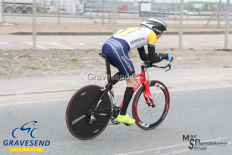 20190709-0005.jpg - GCC Rider Mike Coulter at GCC Evening 10 Time Trial 09-July-2019.  Course Q10/24 Isle of Grain, Kent.