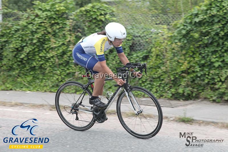 20190709-0058.jpg - GCC Rider Kate Savage at GCC Evening 10 Time Trial 09-July-2019.  Course Q10/24 Isle of Grain, Kent.