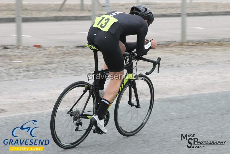 20190709-0191.jpg - SURC Rider Samuel Wood at GCC Evening 10 Time Trial 09-July-2019.  Course Q10/24 Isle of Grain, Kent.