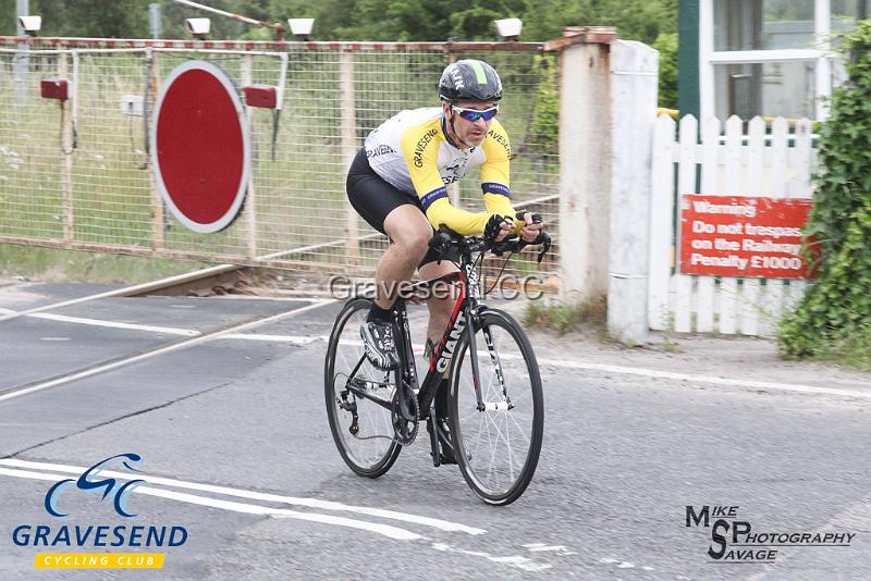 20190709-0221.jpg - GCC Rider Roger Turk at GCC Evening 10 Time Trial 09-July-2019.  Course Q10/24 Isle of Grain, Kent.