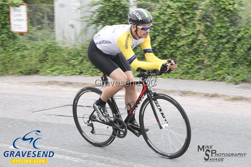 20190709-0224.jpg - GCC Rider Roger Turk at GCC Evening 10 Time Trial 09-July-2019.  Course Q10/24 Isle of Grain, Kent.