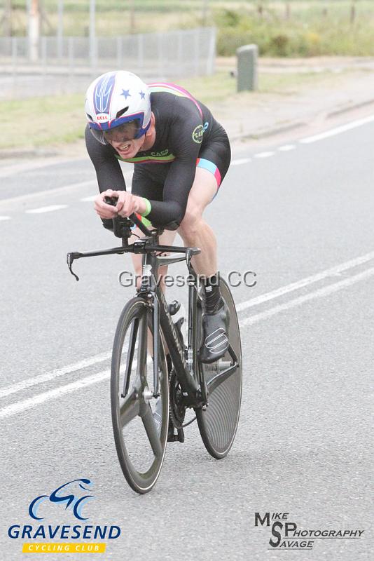 20190709-0312.jpg - CASP Rider James Amy at GCC Evening 10 Time Trial 09-July-2019.  Course Q10/24 Isle of Grain, Kent.