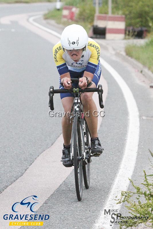 20190709-0353.jpg - GCC Rider Kate Savage at GCC Evening 10 Time Trial 09-July-2019.  Course Q10/24 Isle of Grain, Kent.