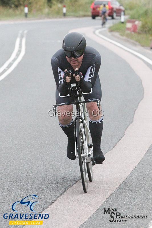 20190709-0402.jpg - Woolwich CC Rider Gary Ricks at GCC Evening 10 Time Trial 09-July-2019.  Course Q10/24 Isle of Grain, Kent.