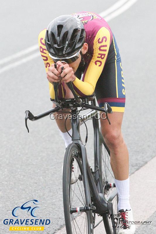 20190709-0448.jpg - SURC Rider Henry Salmon at GCC Evening 10 Time Trial 09-July-2019.  Course Q10/24 Isle of Grain, Kent.