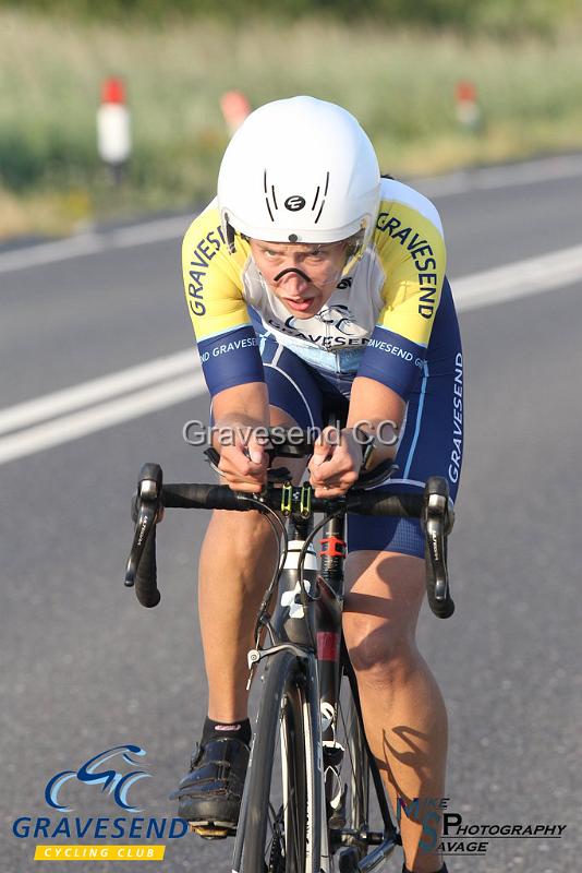 20190716-0047.jpg - GCC Rider Kate Savage at GCC Evening 10 Time Trial 16-July-2019.  Course Q10/24 Isle of Grain, Kent.