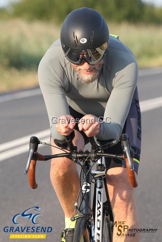 20190716-0122.jpg - GCC Rider Ian Lohoar  at GCC Evening 10 Time Trial 16-July-2019.  Course Q10/24 Isle of Grain, Kent.