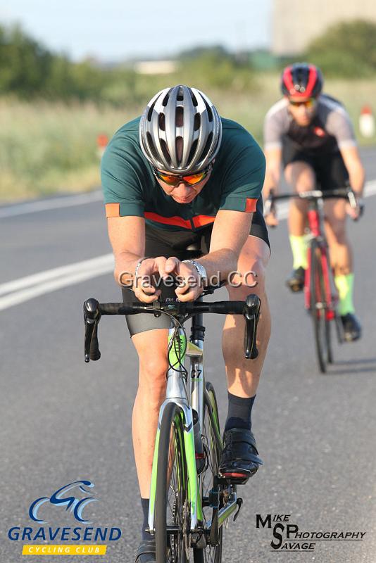 20190716-0242.jpg - Sub Velo Rider Mark Mackelden at GCC Evening 10 Time Trial 16-July-2019.  Course Q10/24 Isle of Grain, Kent.