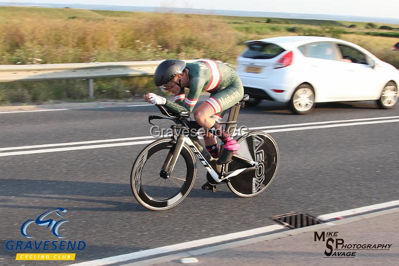 20190716-0259.jpg - Medway Velo Rider Lee Kingston at GCC Evening 10 Time Trial 16-July-2019.  Course Q10/24 Isle of Grain, Kent.