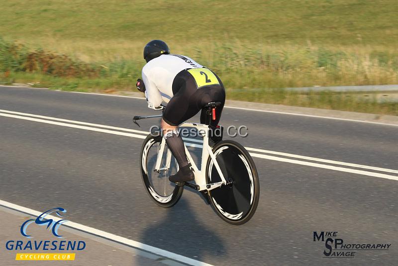 20190716-0278.jpg - Woolwich CC Rider Gary Ricks at GCC Evening 10 Time Trial 16-July-2019.  Course Q10/24 Isle of Grain, Kent.