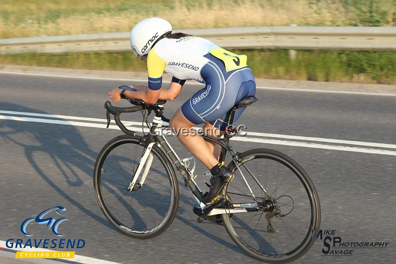 20190716-0286.jpg - GCC Rider Kate Savage at GCC Evening 10 Time Trial 16-July-2019.  Course Q10/24 Isle of Grain, Kent.