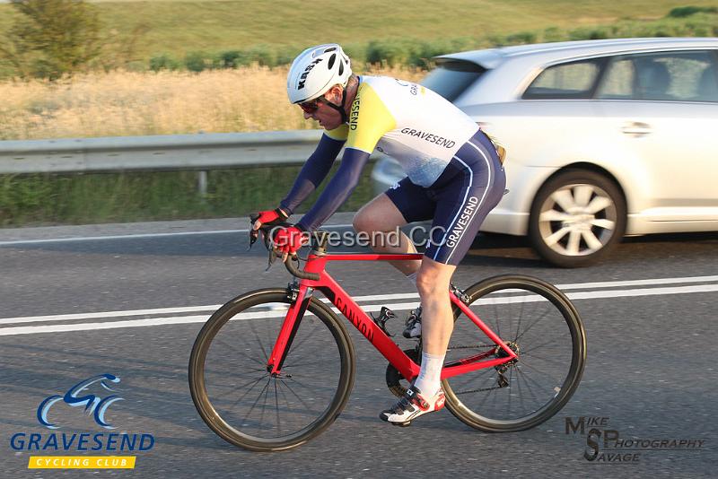 20190716-0479.jpg - GCC Rider Mike Harrington at GCC Evening 10 Time Trial 16-July-2019.  Course Q10/24 Isle of Grain, Kent.