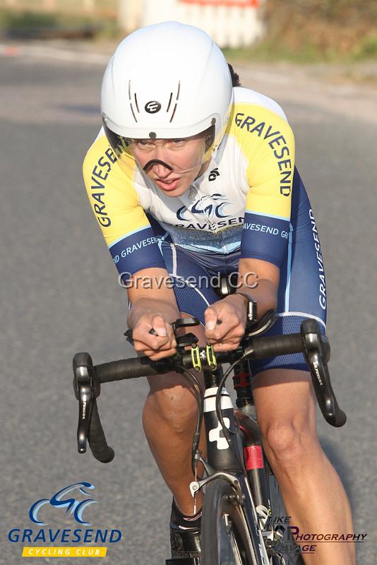 20190806-0085.jpg - GCC Rider Kate Savage at GCC Evening 10 Time Trial 06-August-2019.  Course Q10/24 Isle of Grain, Kent.