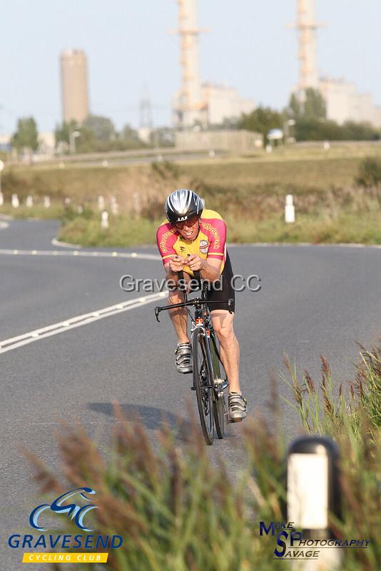 20190820-0050.jpg - Catford CC Rider A Beswetherick at GCC Evening 10 Time Trial 20-August-2019.  Course Q10/24 Isle of Grain, Kent.