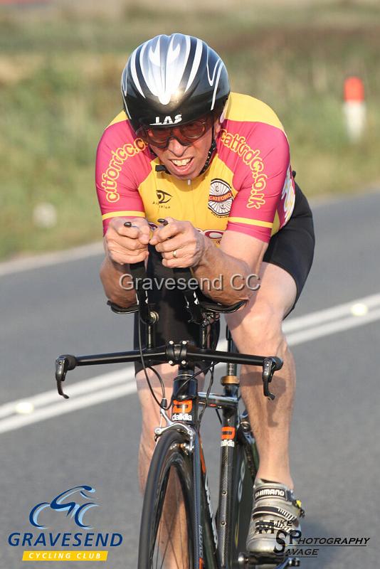 20190820-0064.jpg - Catford CC Rider A Beswetherick at GCC Evening 10 Time Trial 20-August-2019.  Course Q10/24 Isle of Grain, Kent.