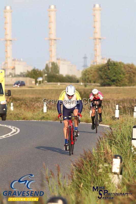 20190820-0154.jpg - GCC Rider Mike Harrington at GCC Evening 10 Time Trial 20-August-2019.  Course Q10/24 Isle of Grain, Kent.