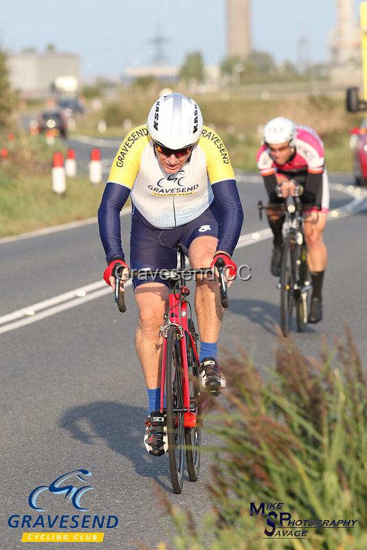 20190820-0166.jpg - GCC Rider Mike Harrington at GCC Evening 10 Time Trial 20-August-2019.  Course Q10/24 Isle of Grain, Kent.