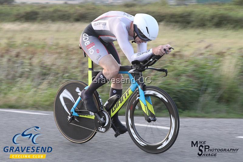 20190820-0381.jpg - Abellio SFA RT Rider Mark Baker at GCC Evening 10 Time Trial 20-August-2019.  Course Q10/24 Isle of Grain, Kent.