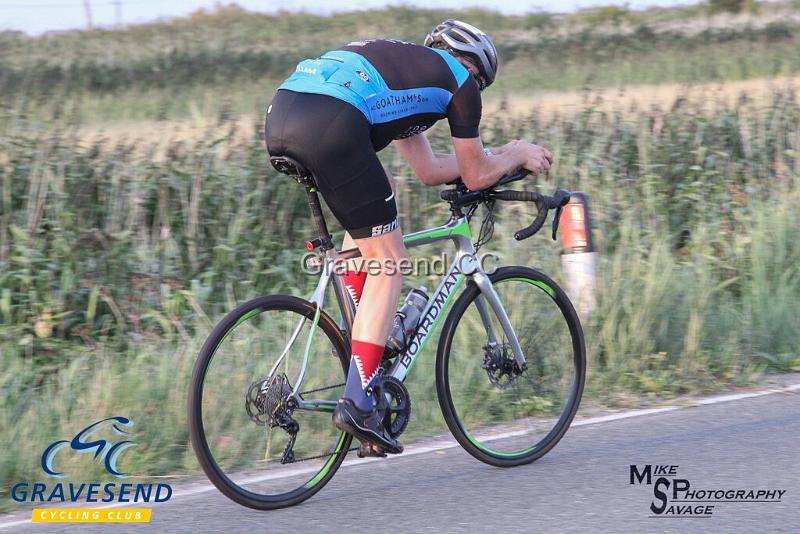 20190820-0519.jpg - Sub Velo Rider Mark Mackelden at GCC Evening 10 Time Trial 20-August-2019.  Course Q10/24 Isle of Grain, Kent.