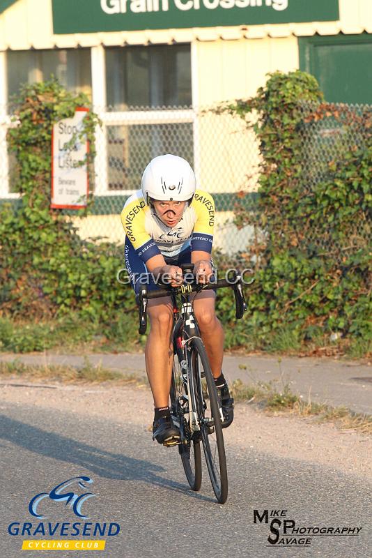 20190827-0155.jpg - GCC Rider Kate Savage at GCC Evening 10 Time Trial 27-August-2019.  Course Q10/24 Isle of Grain, Kent.