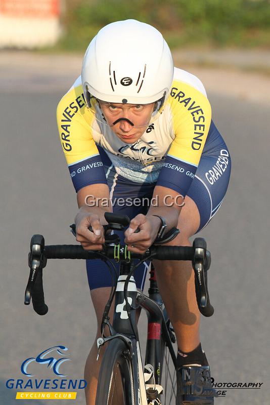 20190827-0171.jpg - GCC Rider Kate Savage at GCC Evening 10 Time Trial 27-August-2019.  Course Q10/24 Isle of Grain, Kent.